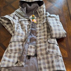 Burton dry ride Plaid Jacket ski/snow jacket